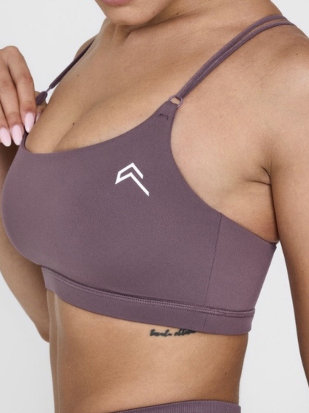 Oner Active - Seamless Vintage Purple Sports Bra